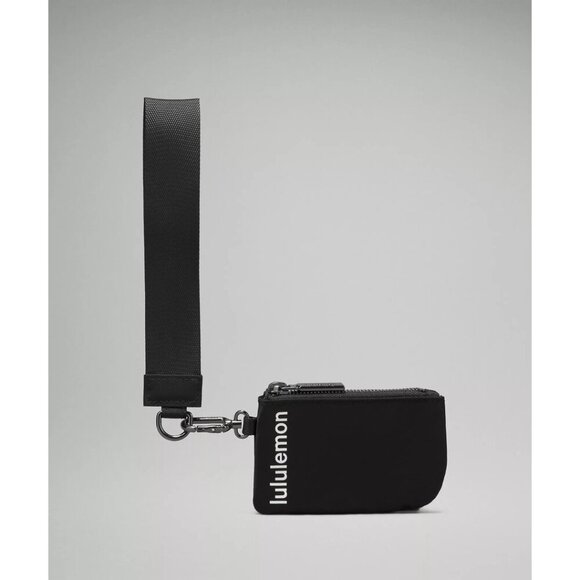 Dual Pouch Wristlet - Black - Picture 3 of 4